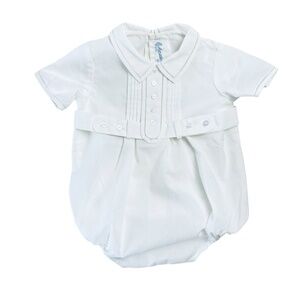 A LITTLE ANGEL Christening Special Occasion Romper in White Size 3-6 months